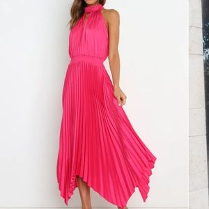 Petal and pup pink dress